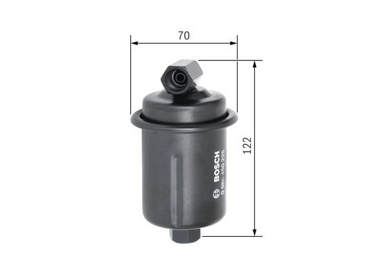 Bränslefilter Bosch 0 986 450 225 BOSCH