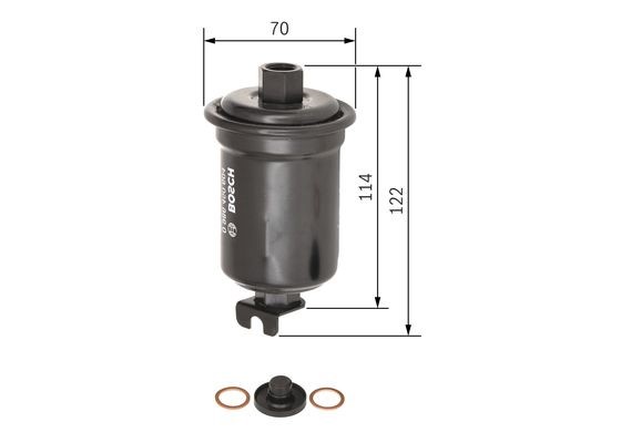 Bränslefilter Bosch 0 986 450 604 BOSCH