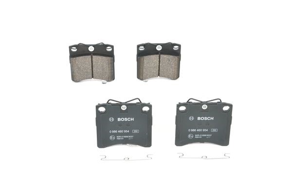 Bromsbeläggsats, Framaxel Bosch 0 986 460 954 BOSCH