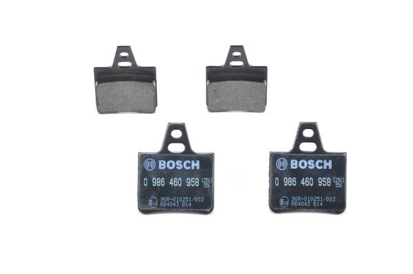 Bromsbeläggsats, Bakaxel Bosch 0 986 460 958 BOSCH
