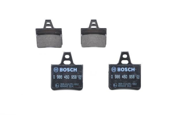 Bromsbeläggsats, Bakaxel Bosch 0 986 460 958 BOSCH