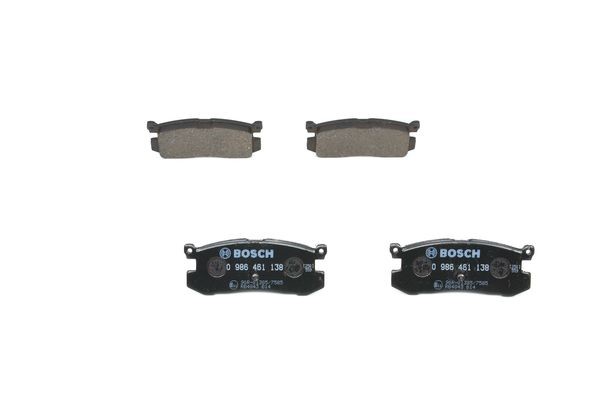 Bromsbeläggsats, Bakaxel Bosch 0 986 461 138 BOSCH