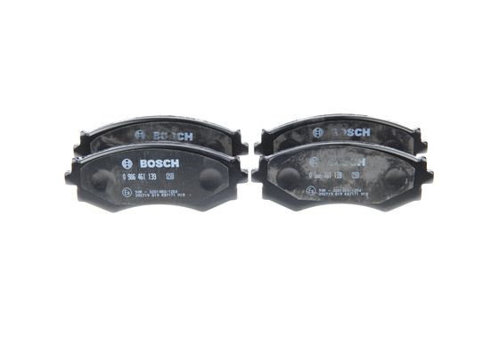 Bromsbeläggsats, Framaxel Bosch 0 986 461 139 BOSCH