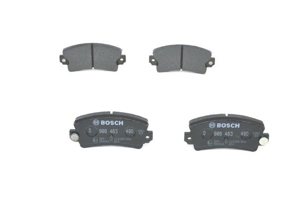 Bromsbeläggsats, Bakaxel Bosch 0 986 463 490 BOSCH