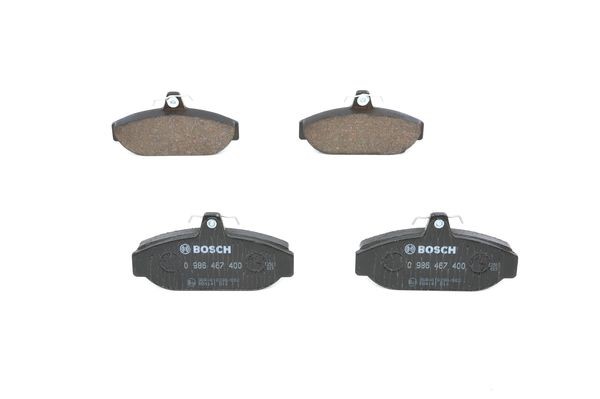 Bromsbeläggsats, Framaxel Bosch 0 986 467 400 BOSCH