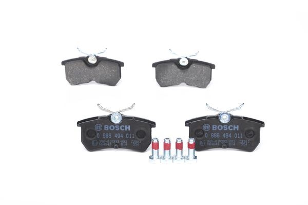 Bromsbeläggsats, Bakaxel Bosch 0 986 494 011 BOSCH