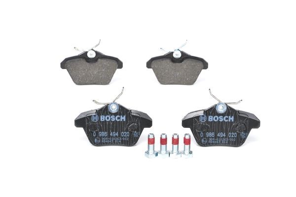 Bromsbeläggsats, Bakaxel Bosch 0 986 494 020 BOSCH