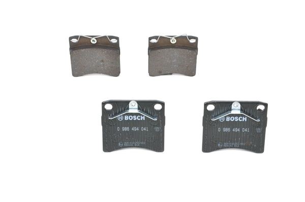 Bromsbeläggsats, Framaxel Bosch 0 986 494 041 BOSCH