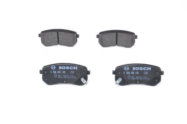 Bromsbeläggsats, Bakaxel Bosch 0 986 494 145 BOSCH