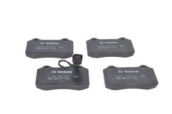 Bromsbeläggsats, Framaxel Bosch 0 986 494 367 BOSCH