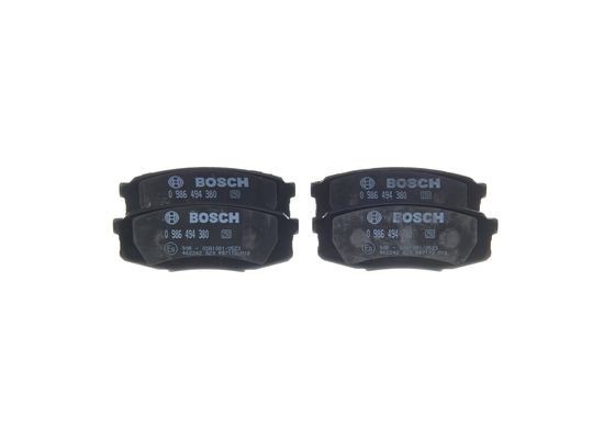 Bromsbeläggsats, Bakaxel Bosch 0 986 494 380 BOSCH