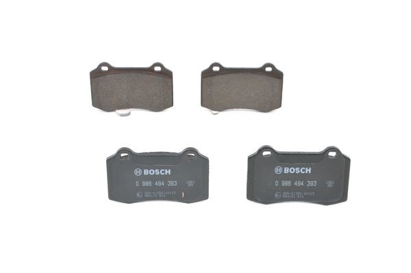 Bromsbeläggsats, Framaxel, Bakaxel Bosch 0 986 494 393 BOSCH