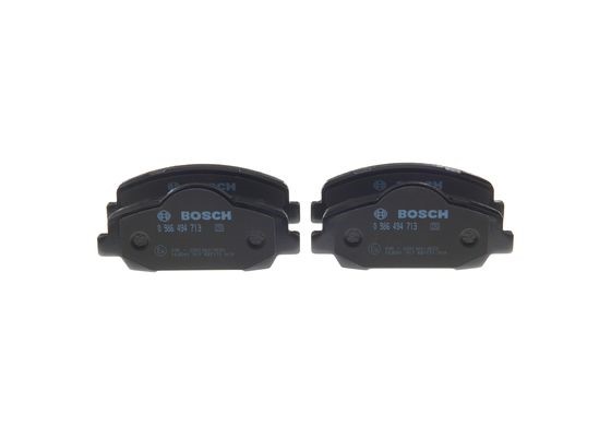 Bromsbeläggsats Solid, Framaxel Bosch 0 986 494 713 BOSCH
