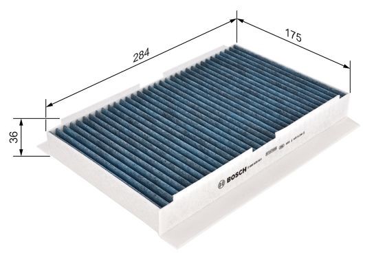 Kupefilter Bosch FILTER+ 0 986 628 501 BOSCH