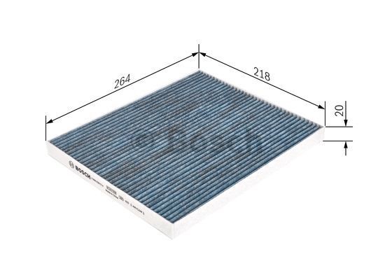 Kupefilter Bosch FILTER+ 0 986 628 514 BOSCH
