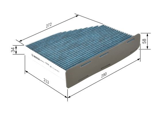 Kupefilter Bosch FILTER+ 0 986 628 515 BOSCH
