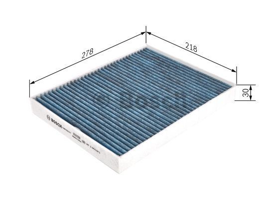 Kupefilter Bosch FILTER+ 0 986 628 517 BOSCH