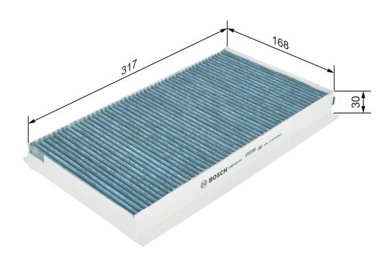Kupefilter Bosch FILTER+ 0 986 628 518 BOSCH
