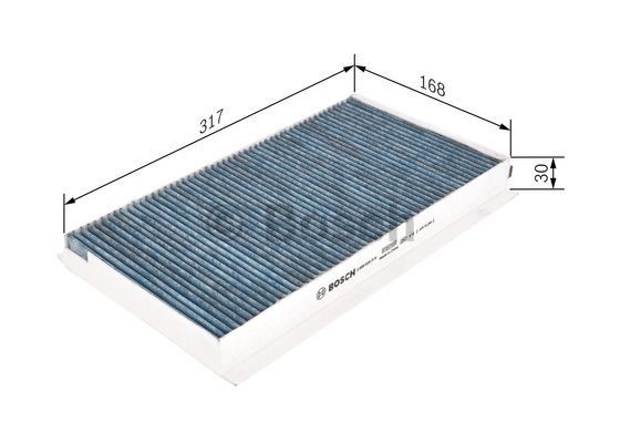 Kupefilter Bosch FILTER+ 0 986 628 518 BOSCH