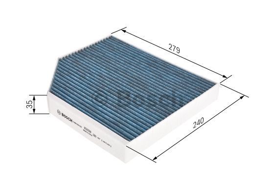 Kupefilter Bosch FILTER+ 0 986 628 522 BOSCH