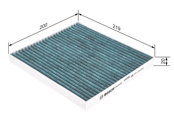 Kupefilter Bosch FILTER+ 0 986 628 529 BOSCH