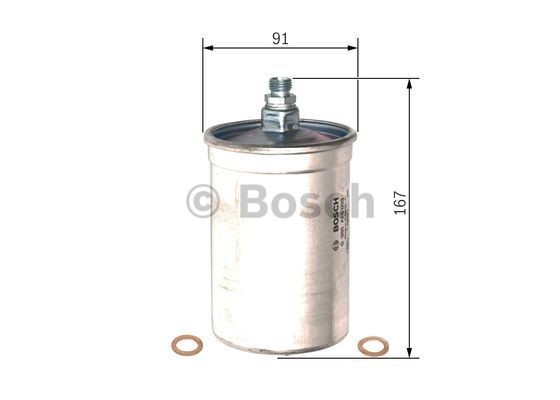 Bränslefilter Bosch 0 986 AF8 093 BOSCH