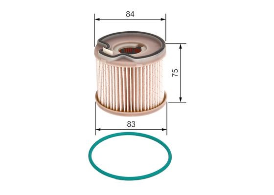 Bränslefilter Bosch 1 457 030 013 BOSCH