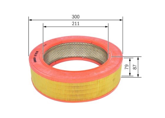 Luftfilter Bosch 1 457 429 080 BOSCH Luftfilter Bosch 1 457 429 080 BOSCH