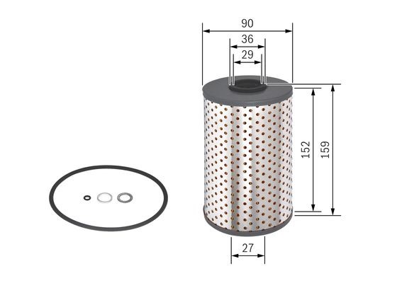 Oljefilter BOSCH