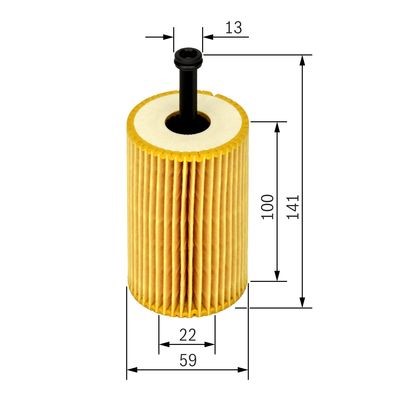 Oljefilter Bosch 1 457 429 193 BOSCH