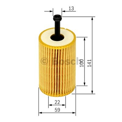 Oljefilter Bosch 1 457 429 193 BOSCH