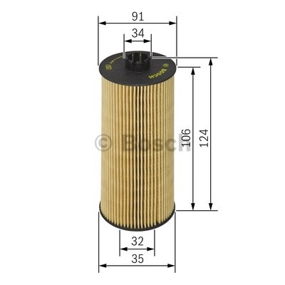 Oljefilter Bosch 1 457 429 302 BOSCH
