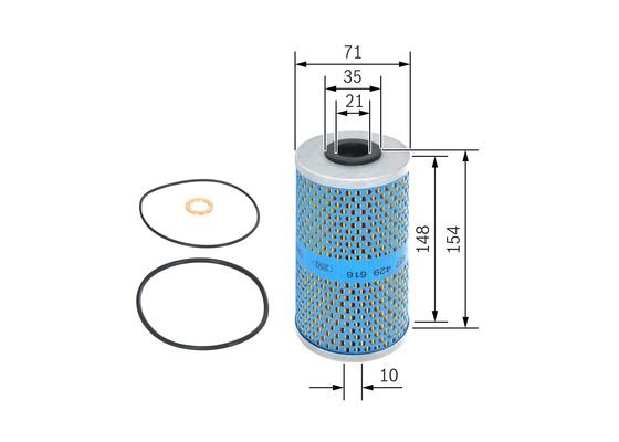 Oljefilter BOSCH