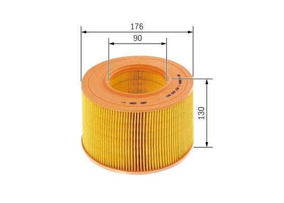 Luftfilter Bosch 1 457 429 841 BOSCH Luftfilter Bosch 1 457 429 841 BOSCH