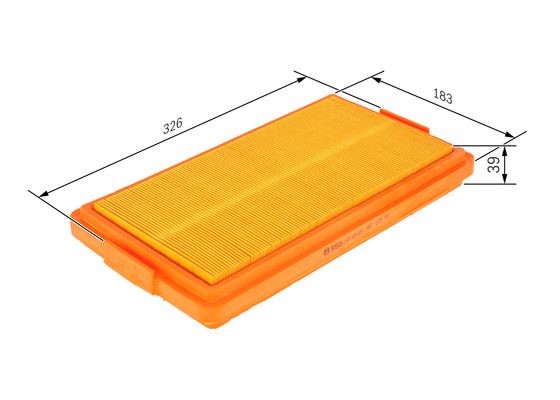 Luftfilter Bosch 1 457 429 928 BOSCH Luftfilter Bosch 1 457 429 928 BOSCH