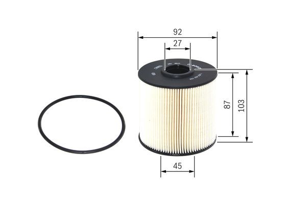 Bränslefilter Bosch 1 457 431 707 BOSCH Bränslefilter Bosch 1 457 431 707 BOSCH