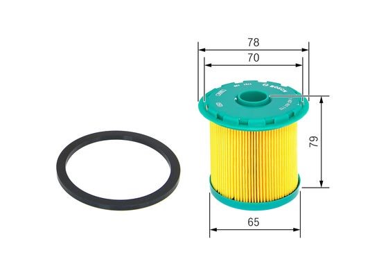 Bränslefilter Bosch 1 457 431 712 BOSCH