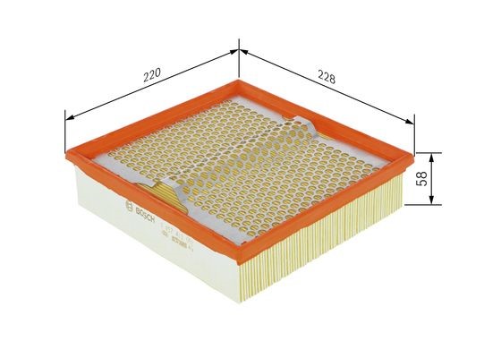 Luftfilter Bosch 1 457 433 002 BOSCH