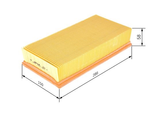 Luftfilter Bosch 1 457 433 067 BOSCH Luftfilter Bosch 1 457 433 067 BOSCH