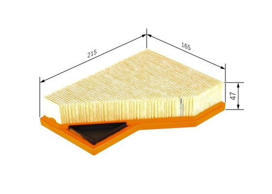 Luftfilter Bosch 1 457 433 100 BOSCH Luftfilter Bosch 1 457 433 100 BOSCH