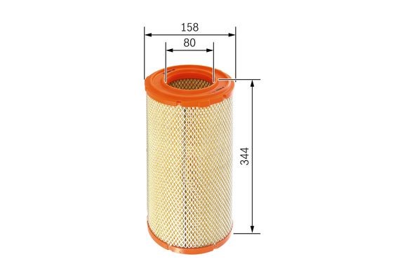 Luftfilter Bosch 1 457 433 270 BOSCH Luftfilter Bosch 1 457 433 270 BOSCH