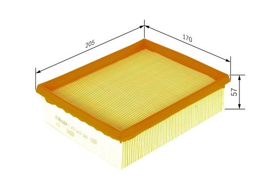 Luftfilter Bosch 1 457 433 280 BOSCH