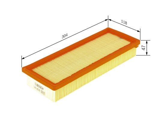 Luftfilter Bosch 1 457 433 285 BOSCH Luftfilter Bosch 1 457 433 285 BOSCH