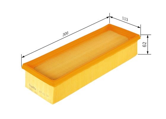 Luftfilter Bosch 1 457 433 297 BOSCH Luftfilter Bosch 1 457 433 297 BOSCH