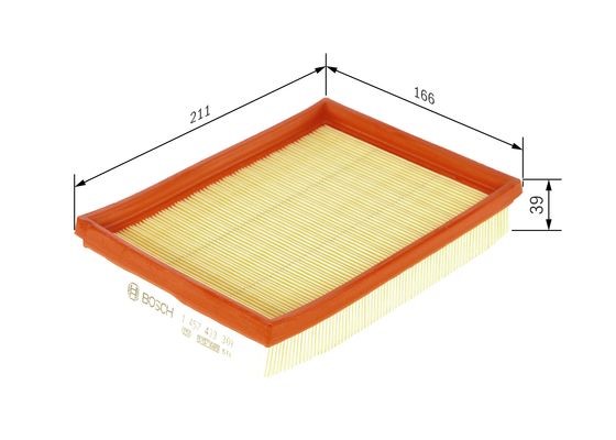 Luftfilter Bosch 1 457 433 309 BOSCH Luftfilter Bosch 1 457 433 309 BOSCH