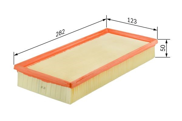 Luftfilter Bosch 1 457 433 316 BOSCH Luftfilter Bosch 1 457 433 316 BOSCH