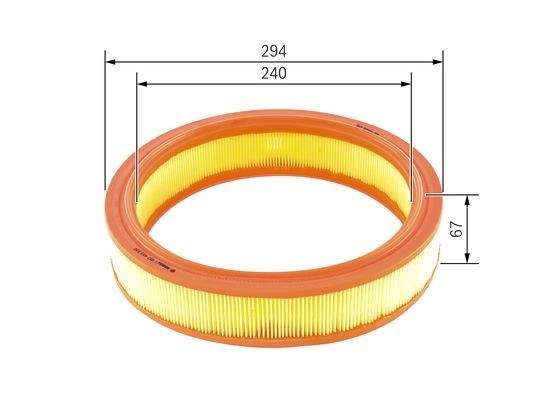 Luftfilter Bosch 1 457 433 330 BOSCH Luftfilter Bosch 1 457 433 330 BOSCH