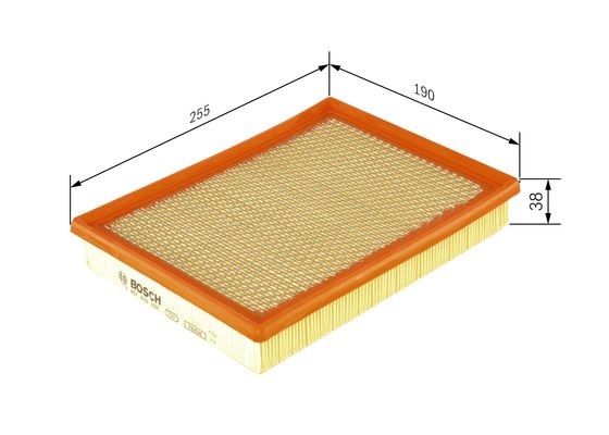 Luftfilter Bosch 1 457 433 338 BOSCH Luftfilter Bosch 1 457 433 338 BOSCH