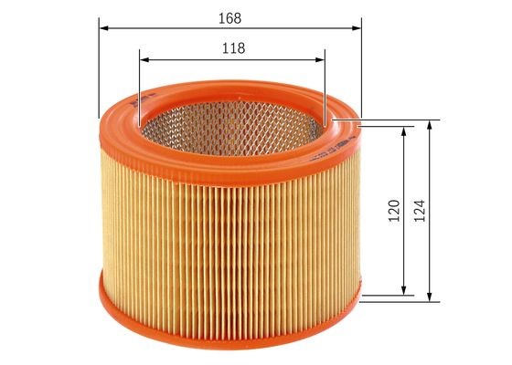 Luftfilter Bosch 1 457 433 544 BOSCH