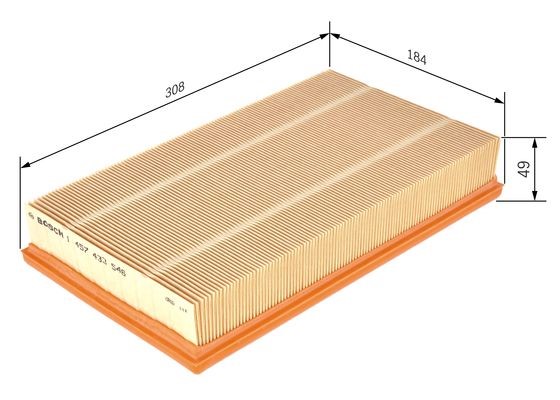 Luftfilter Bosch 1 457 433 546 BOSCH